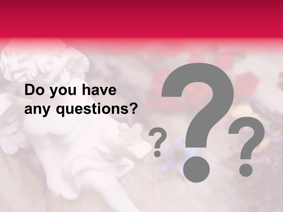 Wooden Board Red White PowerPoint Template