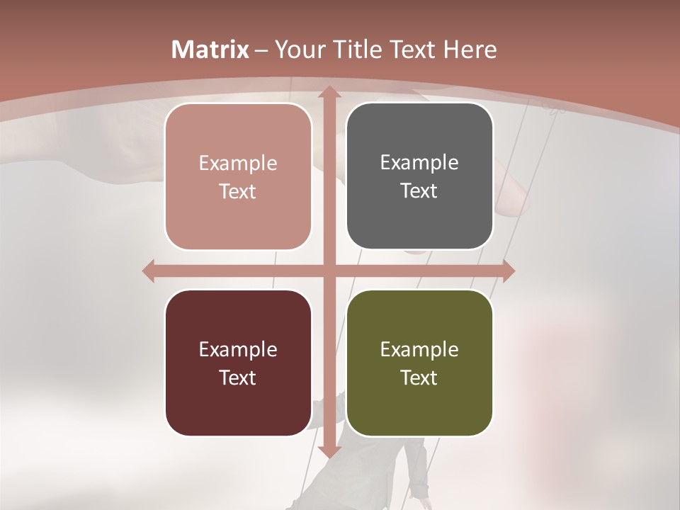 Puppet Boss Office PowerPoint Template