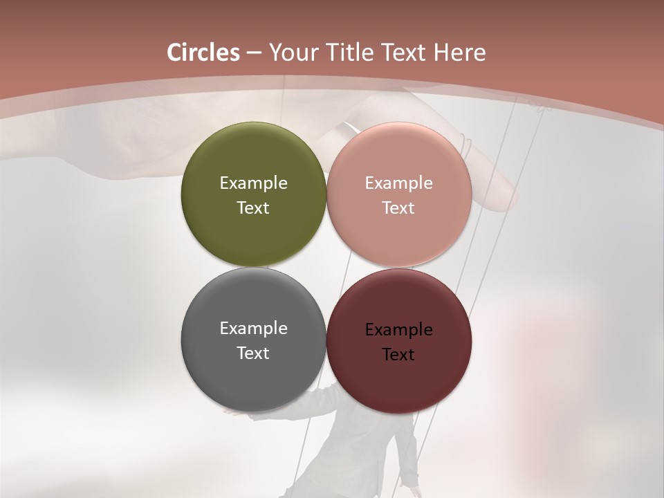 Puppet Boss Office PowerPoint Template