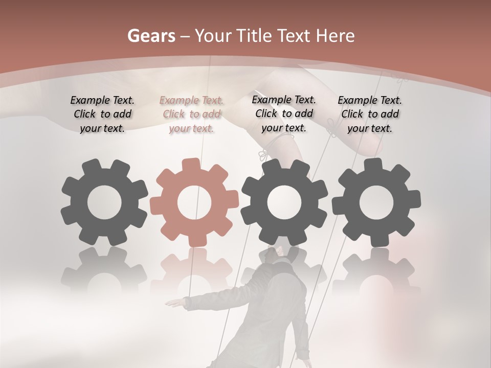 Puppet Boss Office PowerPoint Template