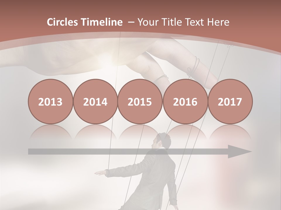 Puppet Boss Office PowerPoint Template