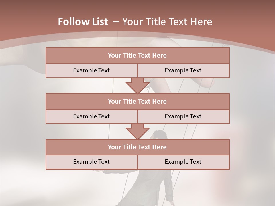 Puppet Boss Office PowerPoint Template