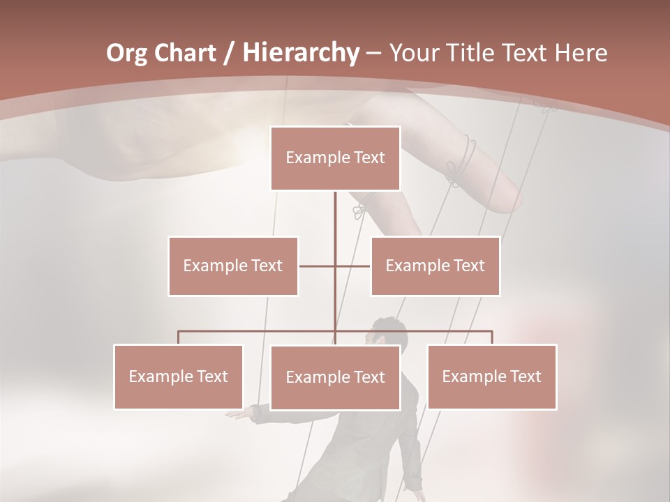 Puppet Boss Office PowerPoint Template