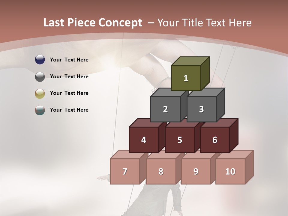 Puppet Boss Office PowerPoint Template