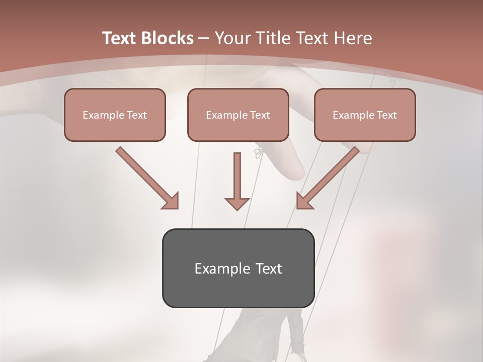 Puppet Boss Office PowerPoint Template