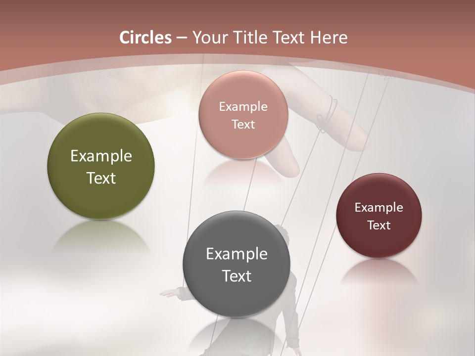 Puppet Boss Office PowerPoint Template