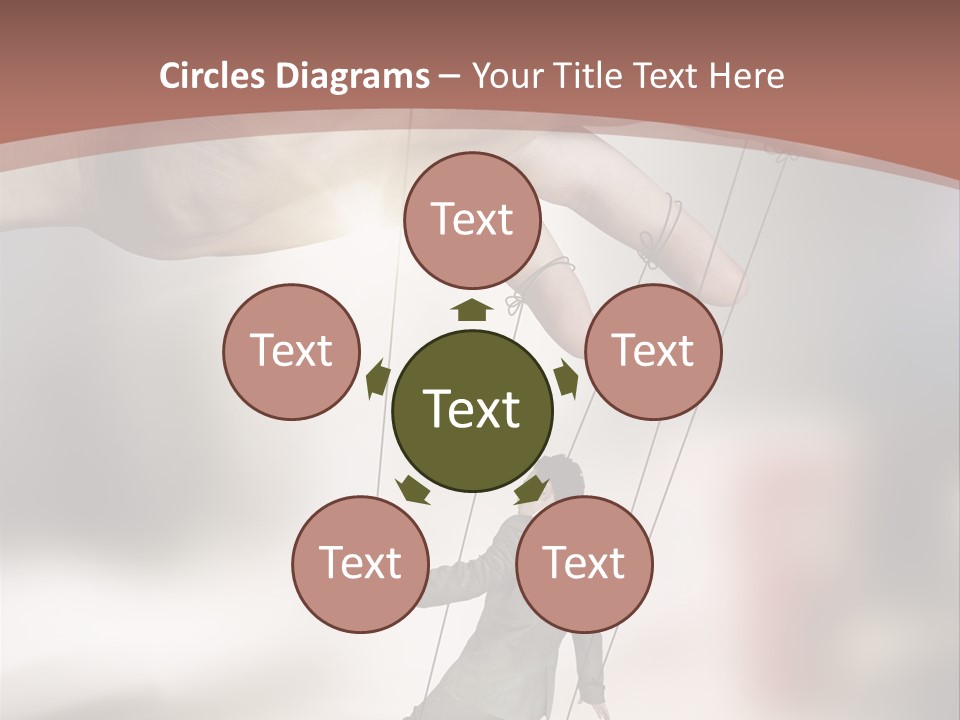 Puppet Boss Office PowerPoint Template