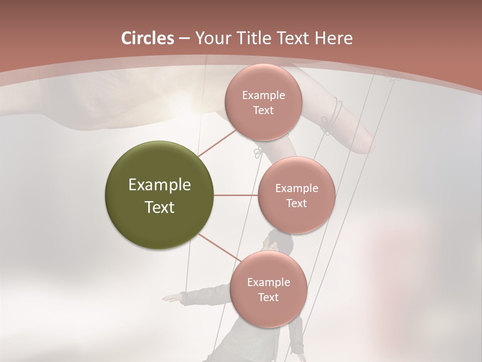 Puppet Boss Office PowerPoint Template