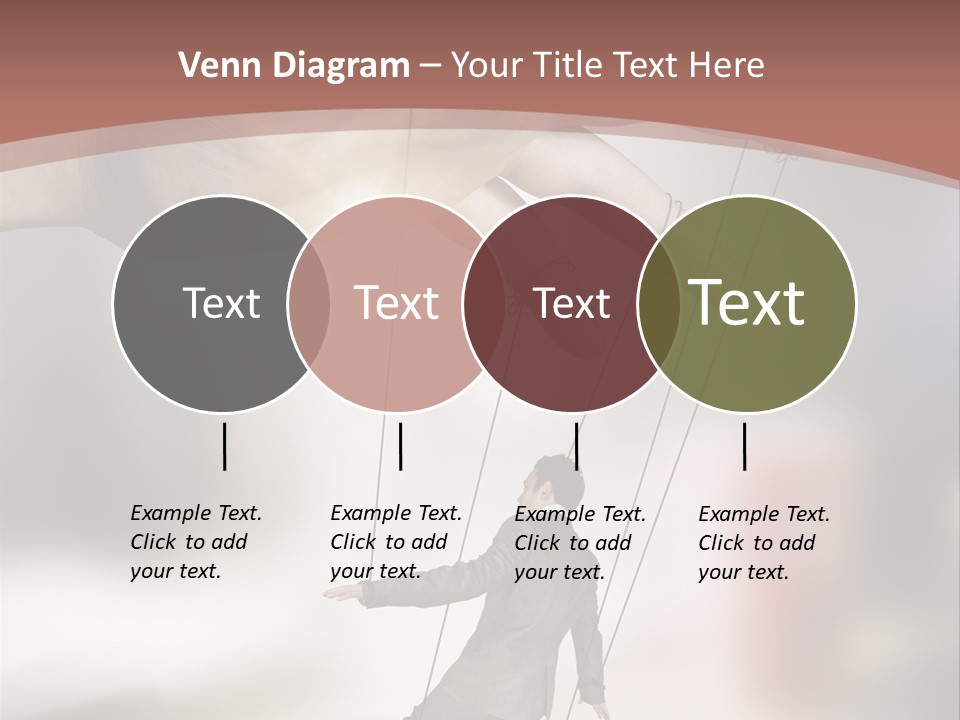 Puppet Boss Office PowerPoint Template