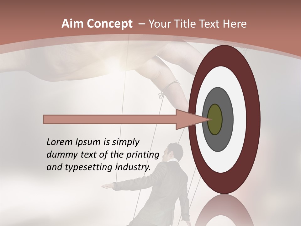 Puppet Boss Office PowerPoint Template