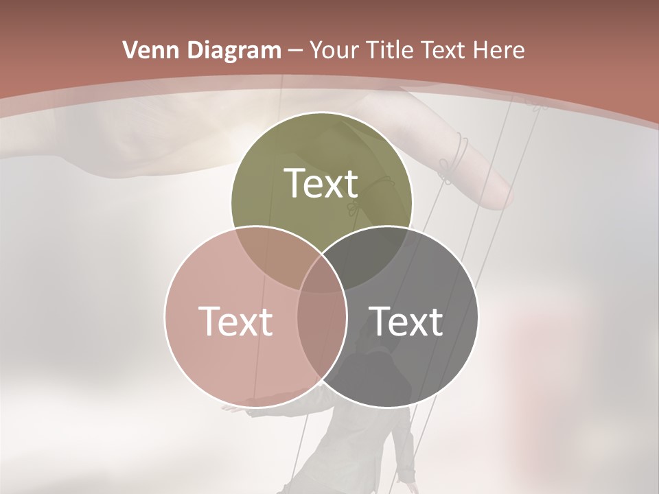 Puppet Boss Office PowerPoint Template