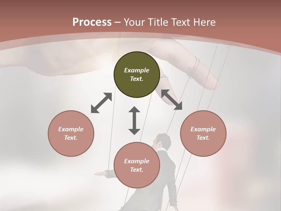 Puppet Boss Office PowerPoint Template