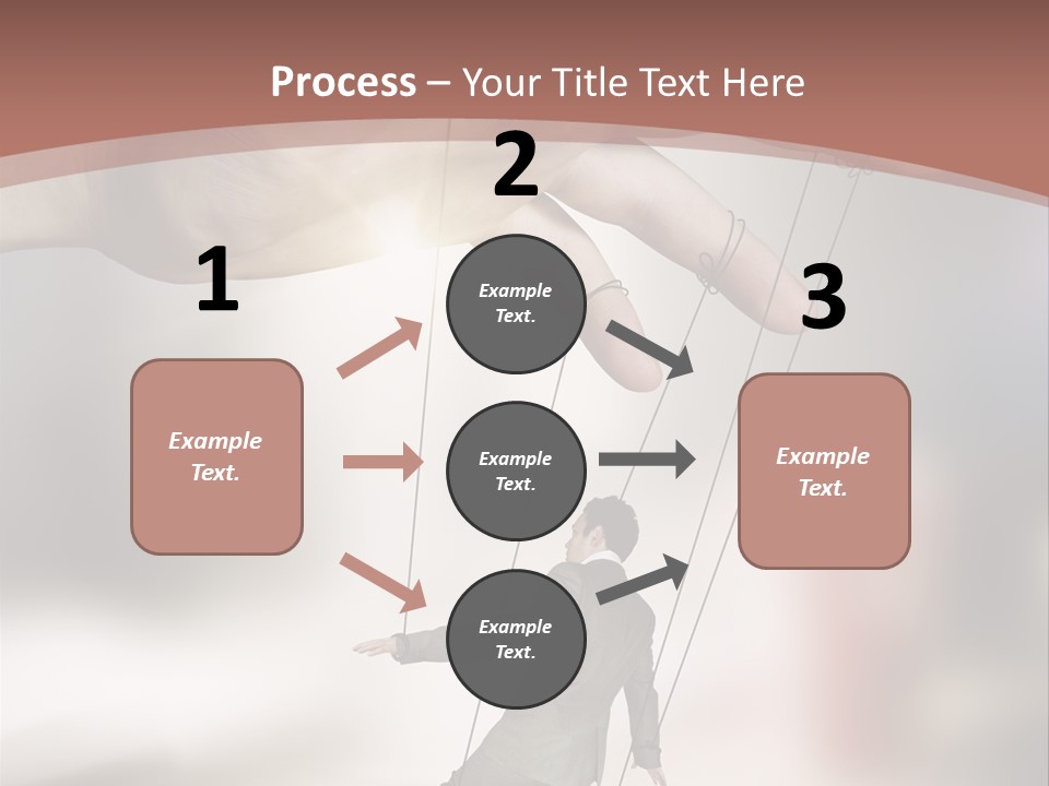 Puppet Boss Office PowerPoint Template