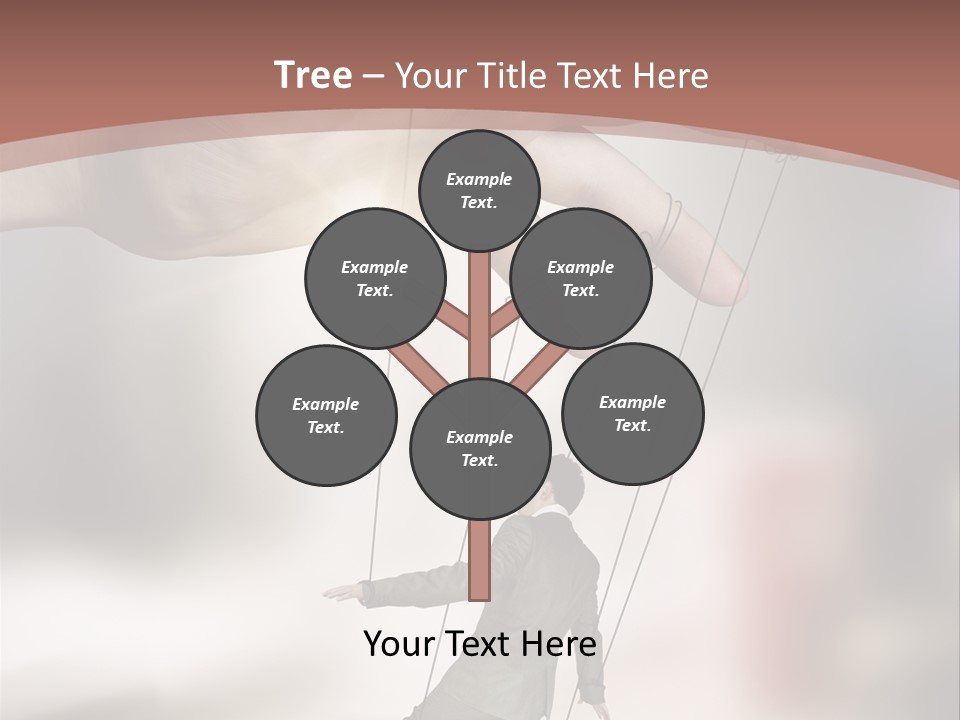 Puppet Boss Office PowerPoint Template