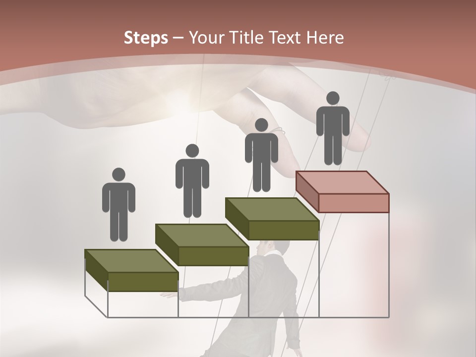 Puppet Boss Office PowerPoint Template