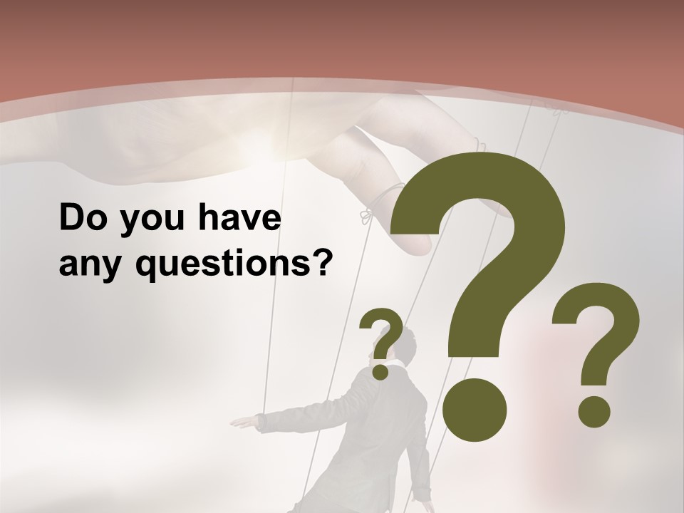 Puppet Boss Office PowerPoint Template