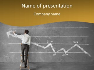 Sketching Consultant Achievement PowerPoint Template