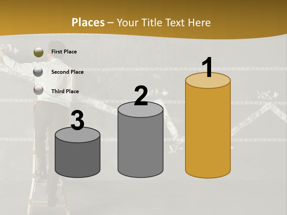 Sketching Consultant Achievement PowerPoint Template