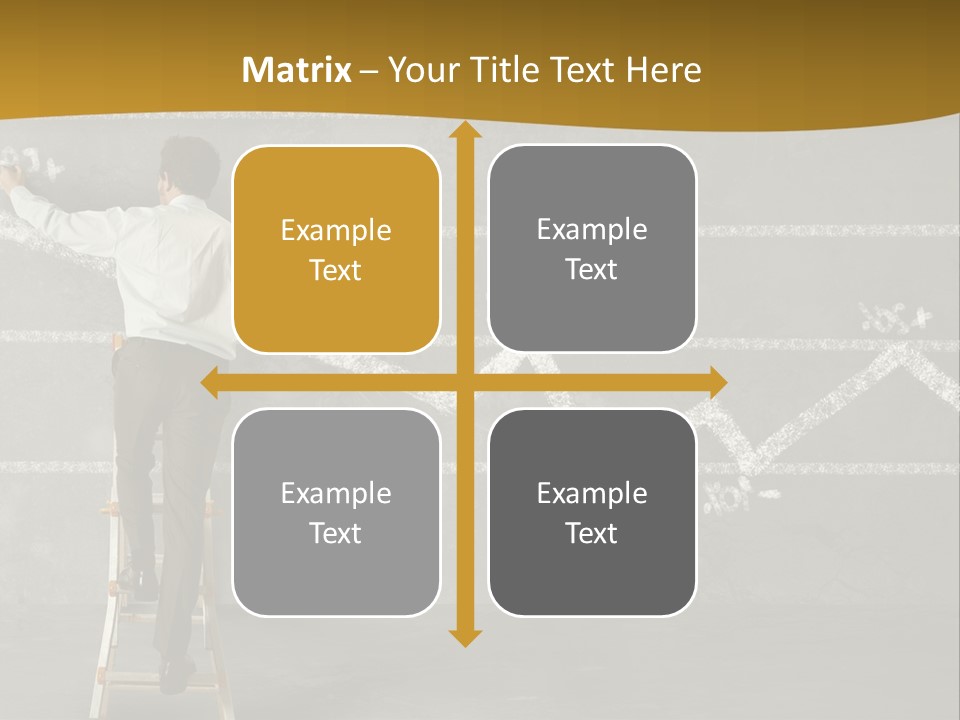 Sketching Consultant Achievement PowerPoint Template
