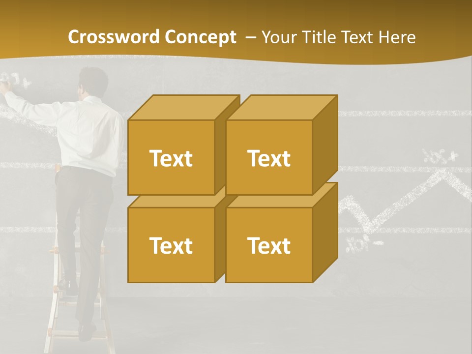 Sketching Consultant Achievement PowerPoint Template