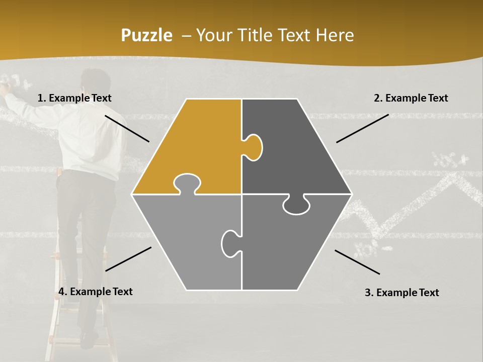 Sketching Consultant Achievement PowerPoint Template