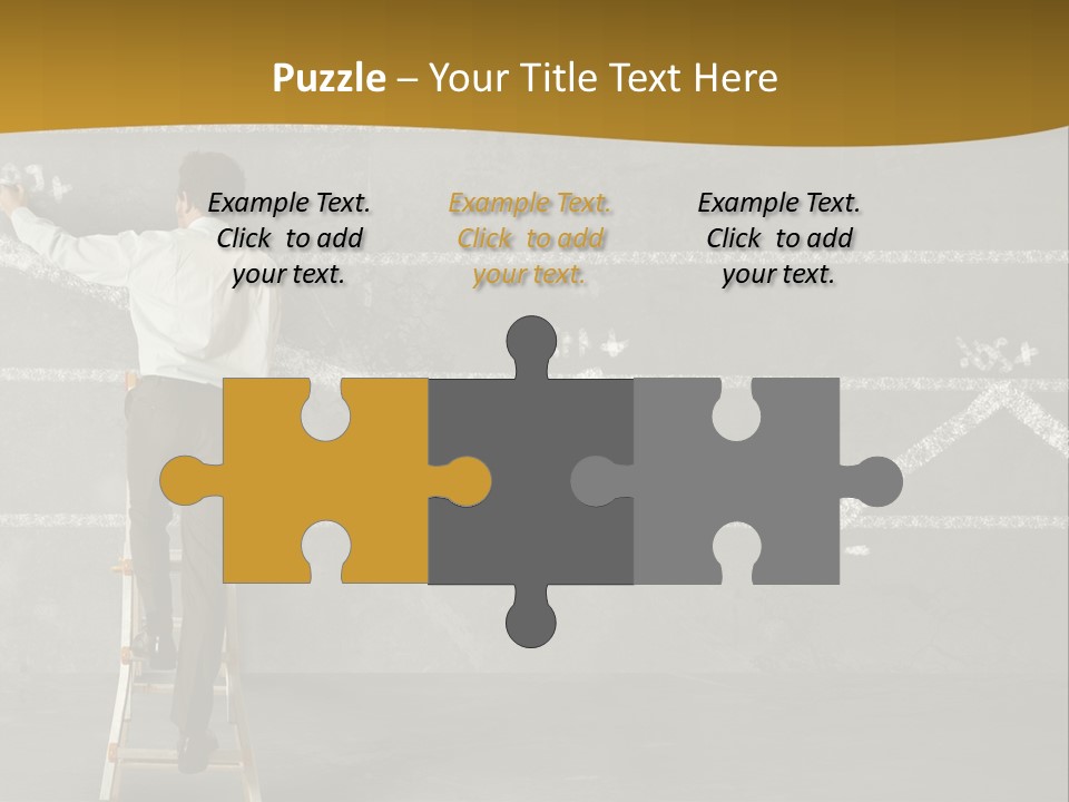 Sketching Consultant Achievement PowerPoint Template