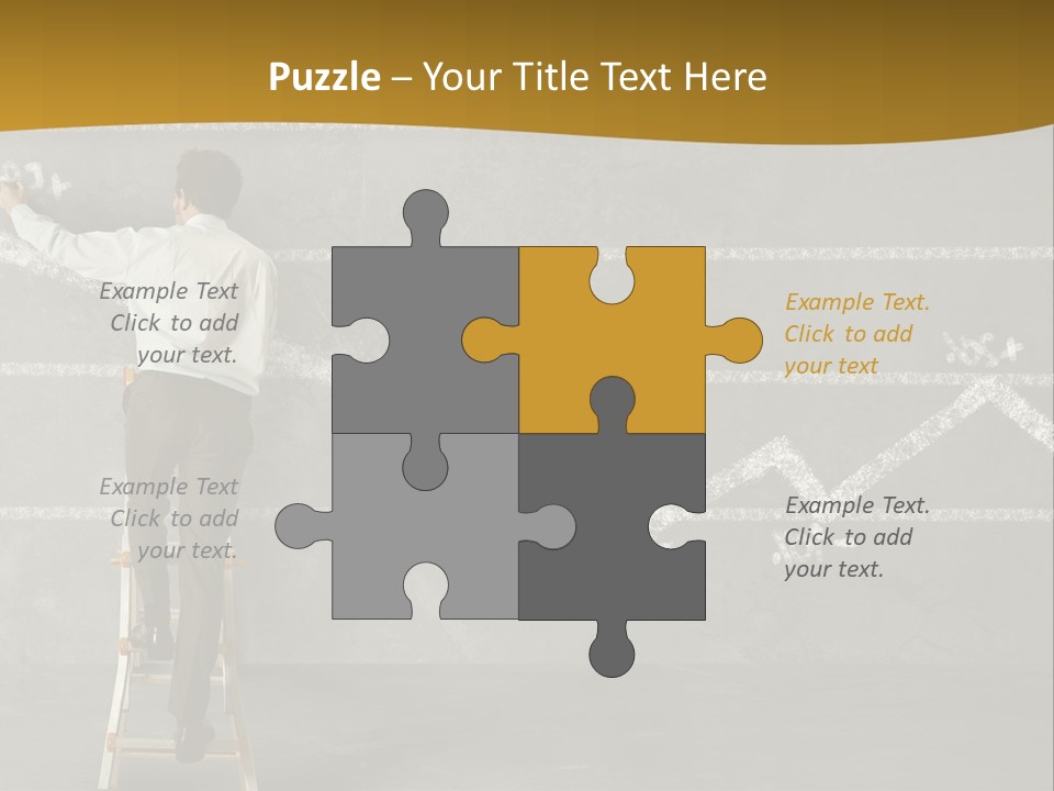 Sketching Consultant Achievement PowerPoint Template