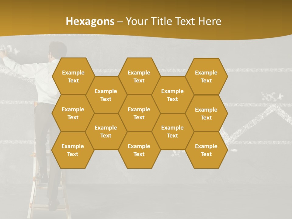 Sketching Consultant Achievement PowerPoint Template