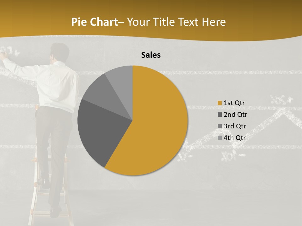 Sketching Consultant Achievement PowerPoint Template