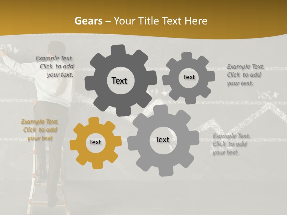 Sketching Consultant Achievement PowerPoint Template