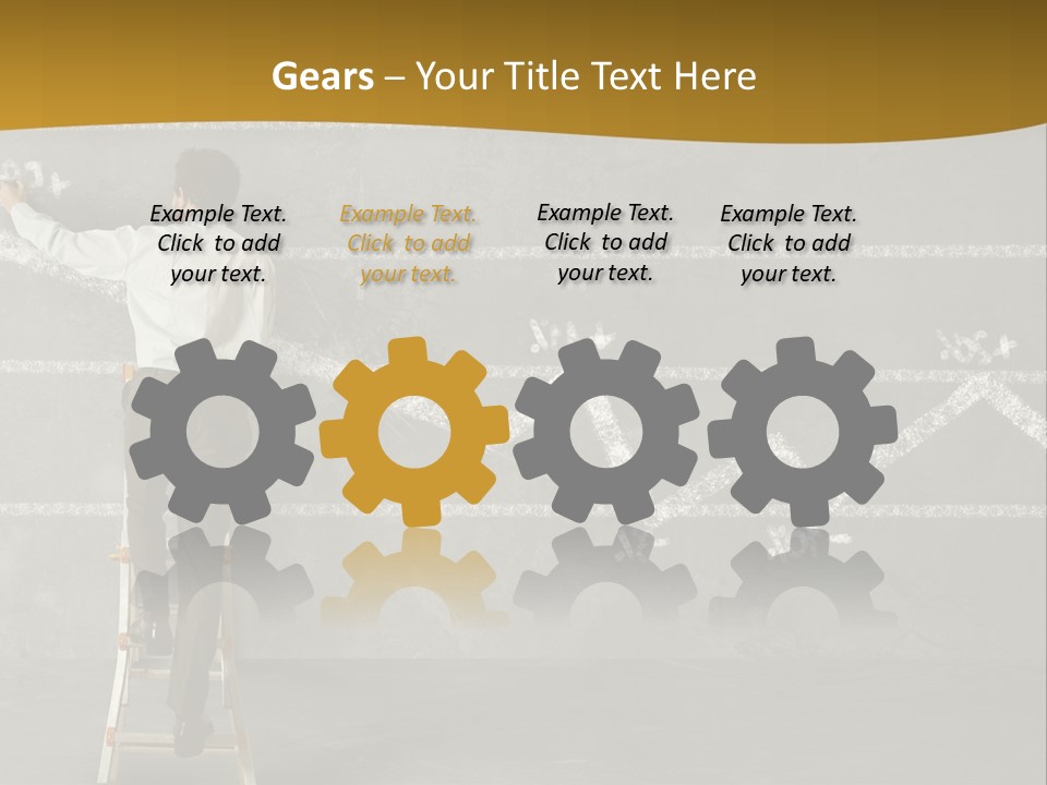 Sketching Consultant Achievement PowerPoint Template