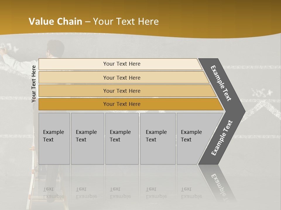 Sketching Consultant Achievement PowerPoint Template