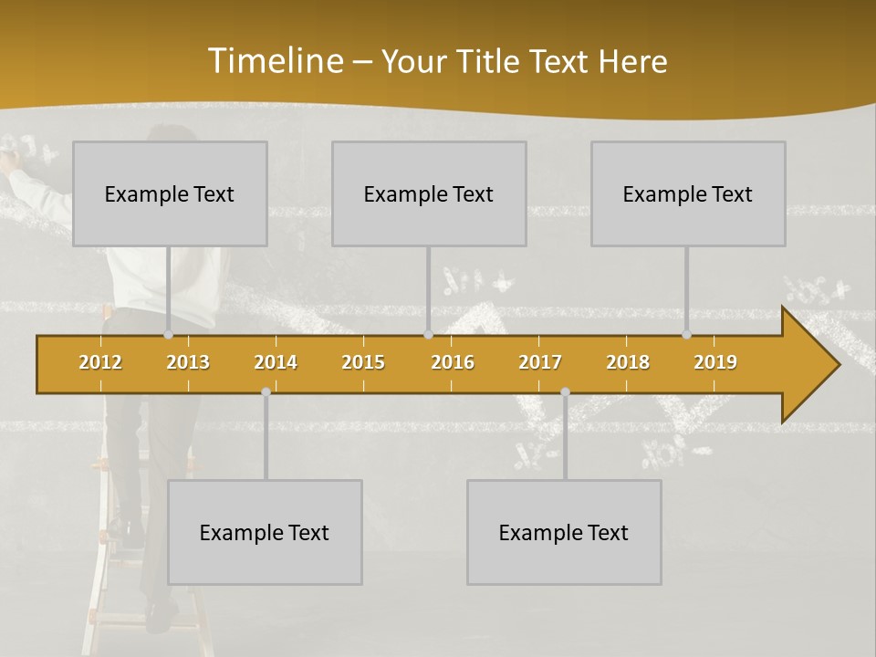 Sketching Consultant Achievement PowerPoint Template