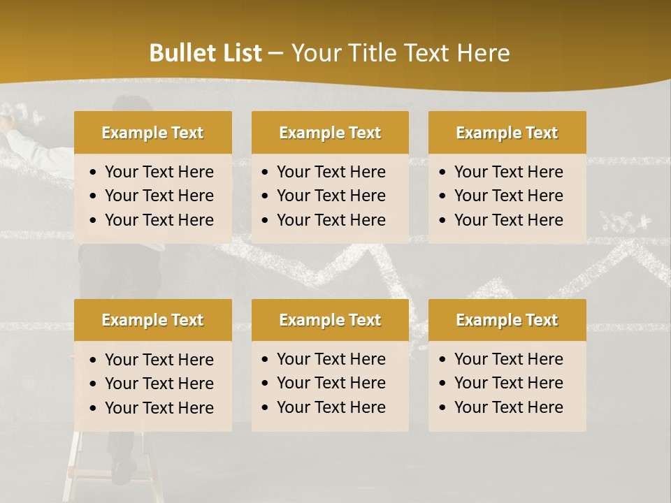 Sketching Consultant Achievement PowerPoint Template