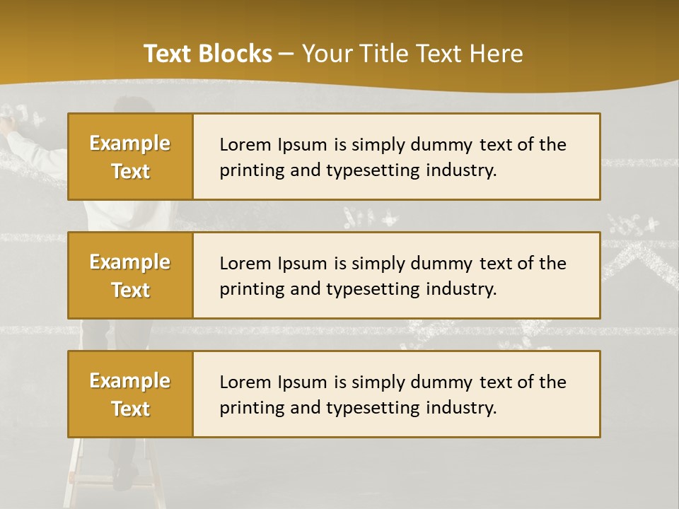 Sketching Consultant Achievement PowerPoint Template