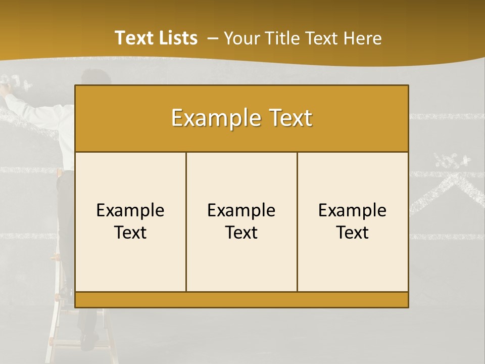 Sketching Consultant Achievement PowerPoint Template
