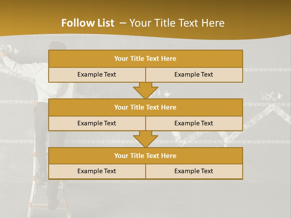 Sketching Consultant Achievement PowerPoint Template