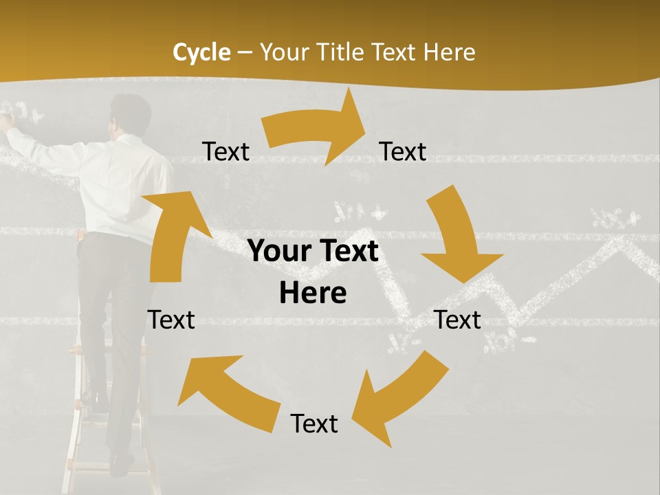 Sketching Consultant Achievement PowerPoint Template