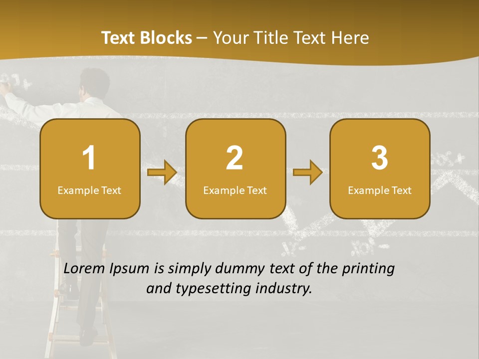 Sketching Consultant Achievement PowerPoint Template