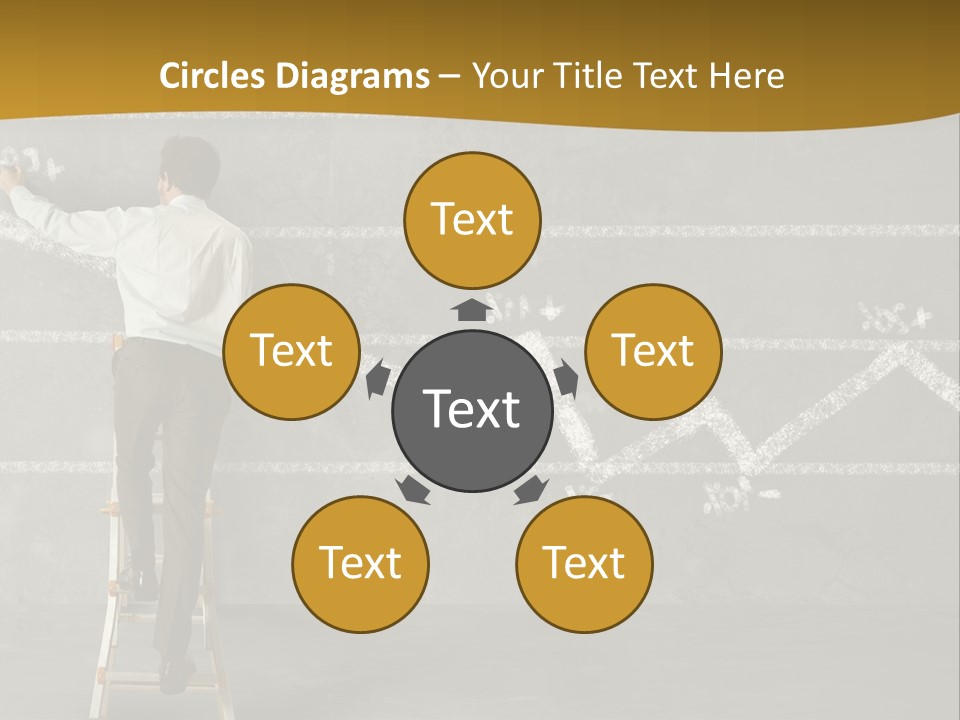 Sketching Consultant Achievement PowerPoint Template