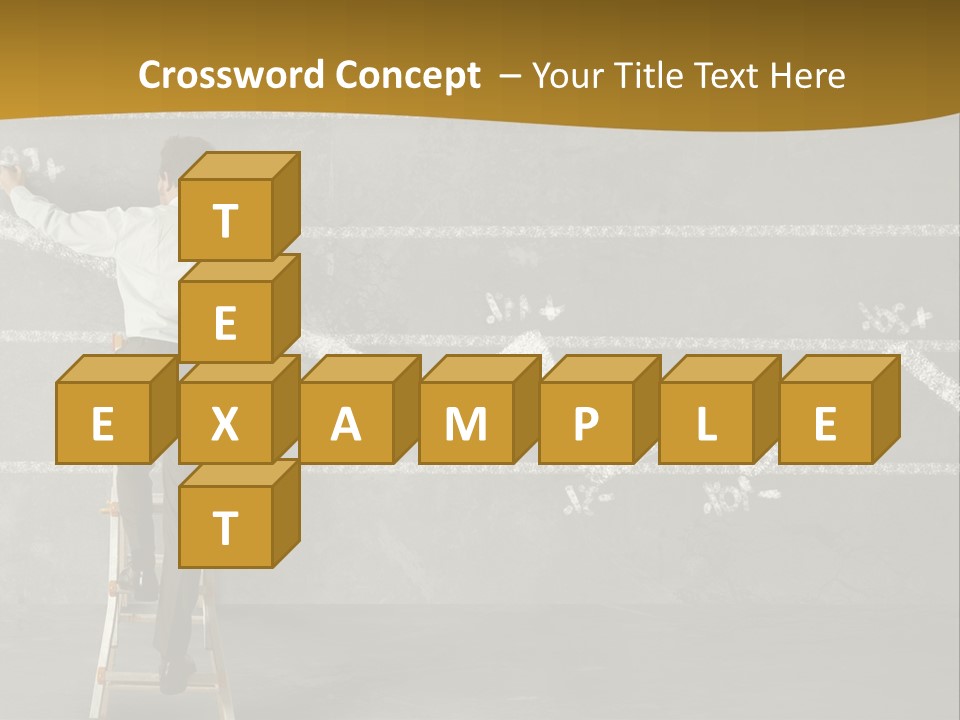 Sketching Consultant Achievement PowerPoint Template