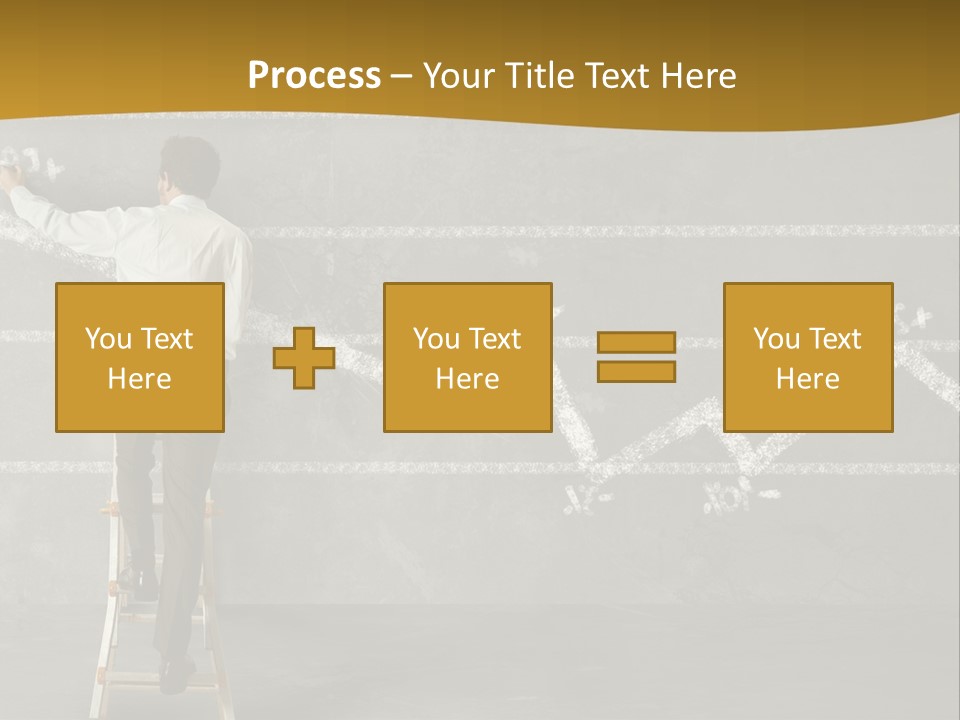 Sketching Consultant Achievement PowerPoint Template