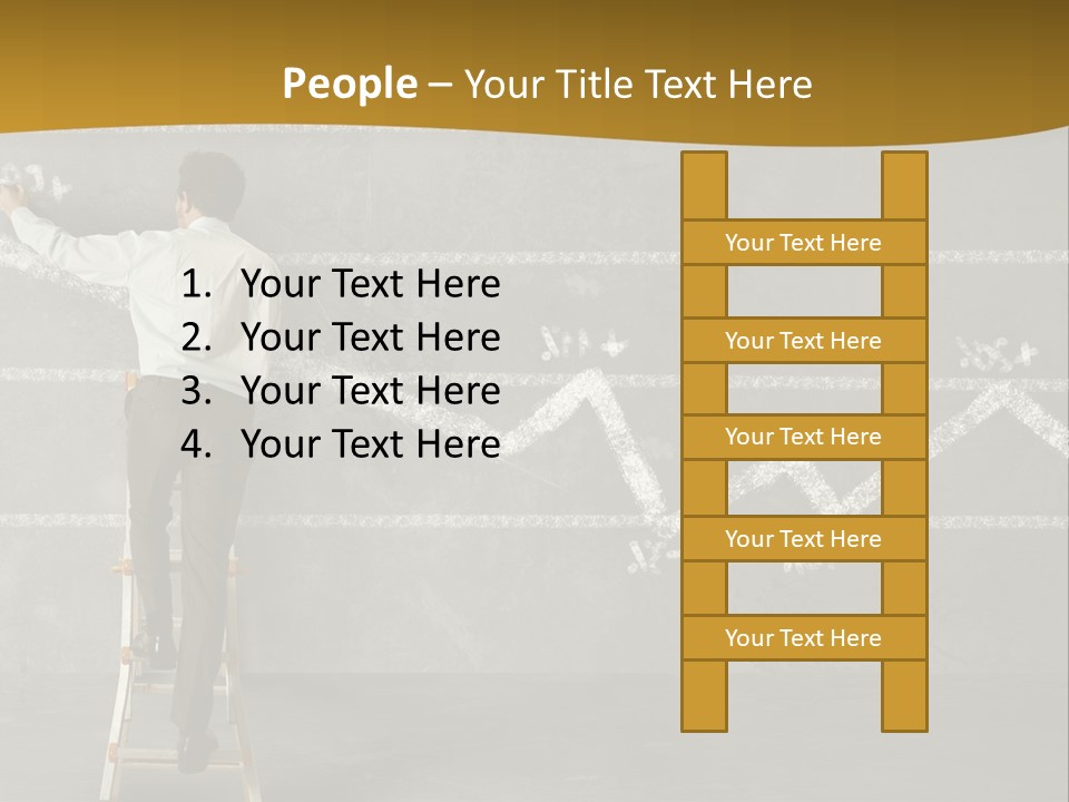 Sketching Consultant Achievement PowerPoint Template