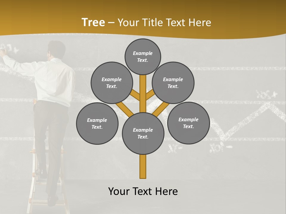Sketching Consultant Achievement PowerPoint Template