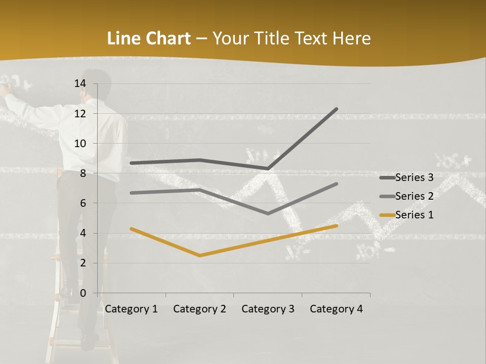 Sketching Consultant Achievement PowerPoint Template