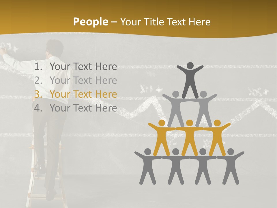 Sketching Consultant Achievement PowerPoint Template