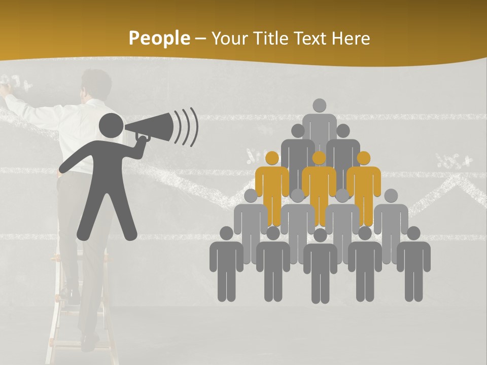 Sketching Consultant Achievement PowerPoint Template