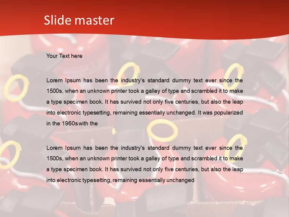 Control Automatic Safety PowerPoint Template