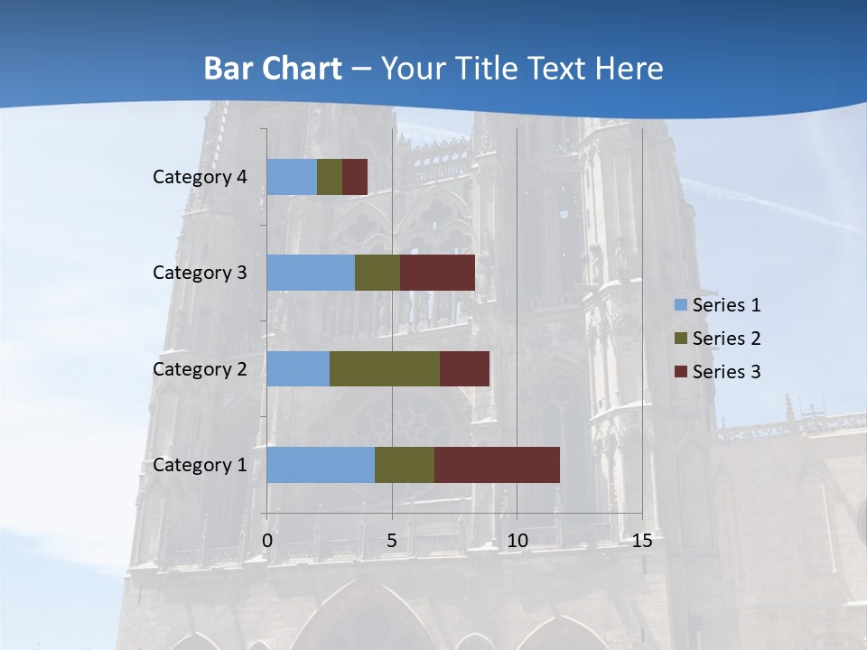 Stone Catholic Tower PowerPoint Template