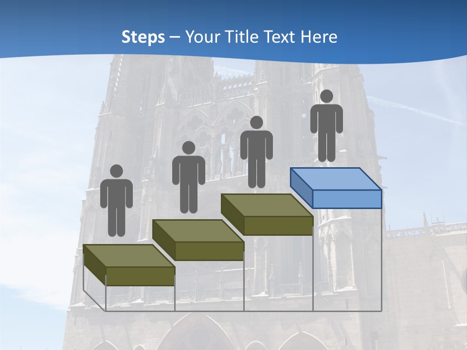 Stone Catholic Tower PowerPoint Template
